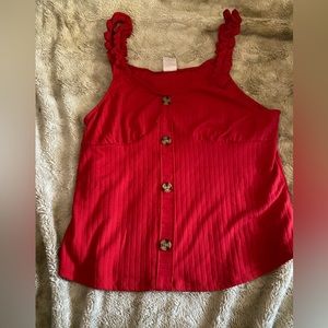 RED TANK TOP❤️